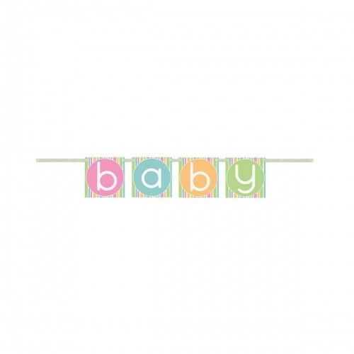 Girlande baby bunt 6m - 0,6m,