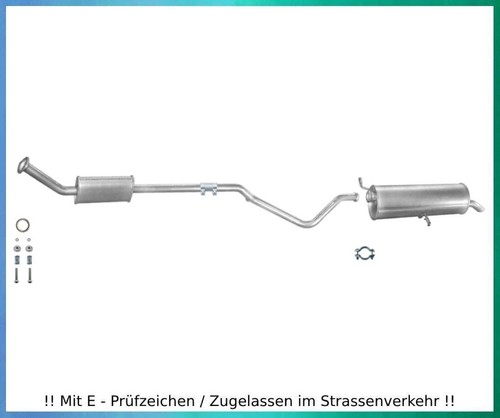 Auspuffanlage für peugeot 307 - auspuffanlage,