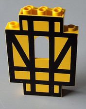 Lego Wand 2x5x6 Burg Panel