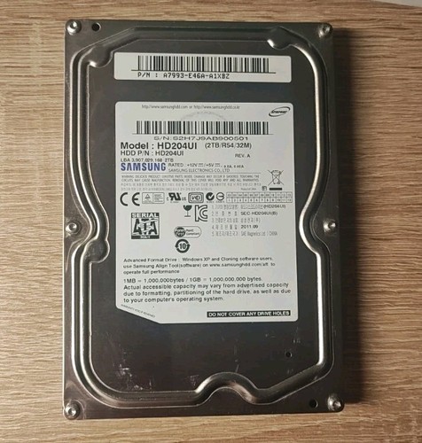 Samsung spinpoint 2tb - spinpoint, hdd