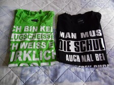 2 Spaß-Shirts für Herren