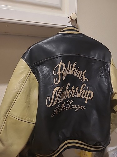 Redskins lederjacke membership - redskins,
