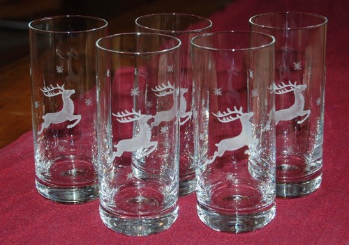Longdrinkgläser rentier - 6,