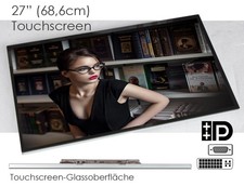 27" 68,6cm TFT 16:9 FHD M270HVN0 2.0 MONITOR TOUCHSCREEN DVI DP DISPLAYPORT VGA