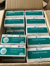 2000 x OP Maske Mundschutz 3-lagig Einweg Blau MHD- Ware