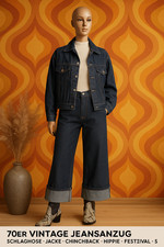 70er Vintage Jeansanzug