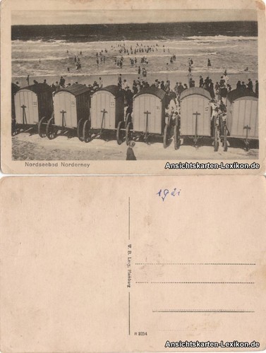 Ansichtskarte norderney strand - norderney,