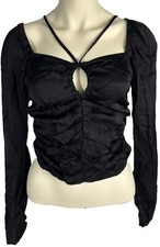H&M sexy Top, schwarzes
