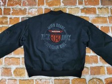 *CHEVIGNON VINTAGE BOMBER DENIM JACKE*SEVEN ROADS TUCK AWAY*BLAU*GR: M*TIP TOP