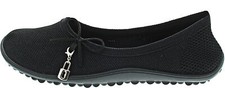 Leguano Lady Loop Damen Ballerina schwarz
