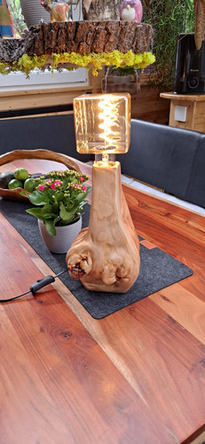 Handgefertigte unikat lampe - handgefertigte, unikat-lampe