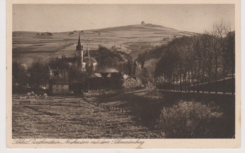 Neuhausen erzgebirge 1928 - ak, neuhausen/erzgebirge