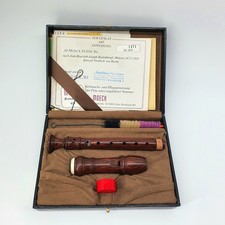 Moeck Nr. 419 Rottenburgh Sopranino Blockflöte, Palisander, Barocke Griffweise