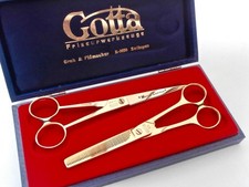 GOTTA SOLINGEN Haarschere Exclusive Golden Set 6.5" Vintage Rostfrei