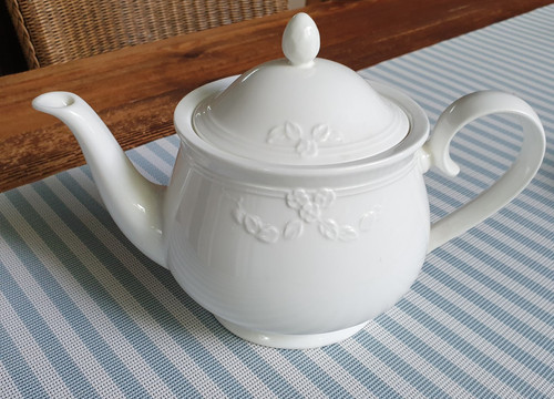 Fiori weiss teekanne - fiori,