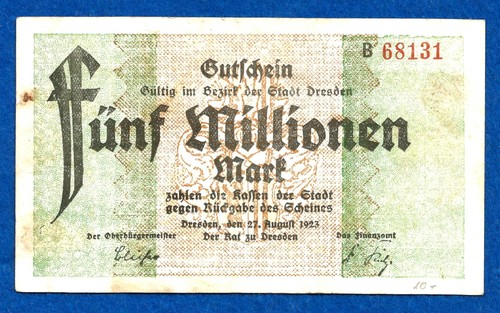 212 notgeld stadt dresden - 12,