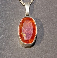 Anhänger Sphalerit Silber 925