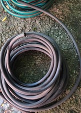 9 Meter Erdkabel 5 Adrig mit 2 mm Kupferseele, 15 mm Durchmesser