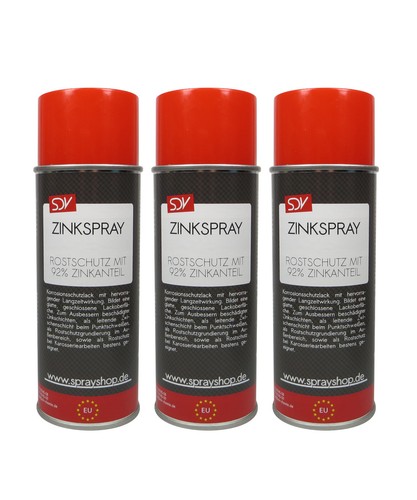 Zinkspray 400ml zinkstaub - zinkspray, 3x