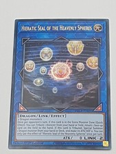 Yu-Gi-Oh! Einzelkarte Hieratic Seal of the Geavenly Spheres NM