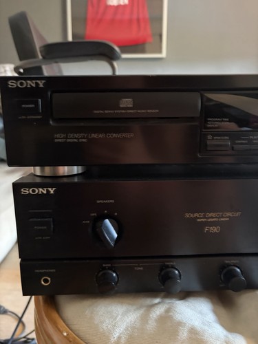 Sony f190 cdp 297 - ta-f190, cdp-297