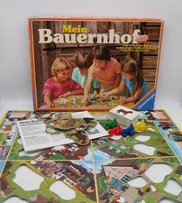 Mein Bauernhof Ravensburger Familienspiel Brettspiel vollständig sehr bespielt