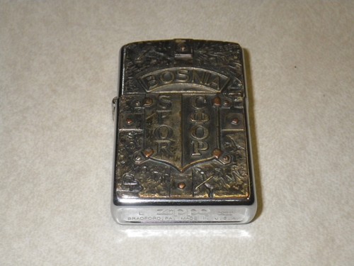 Vintage zippo feuerzeug nato - zippo,