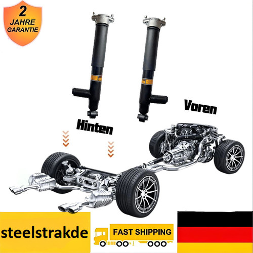 Hinten stoßdämpfer - 2x,