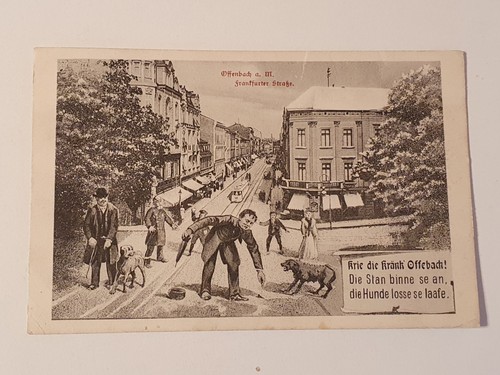 Postkarte offenbach m - postkarte, a/m