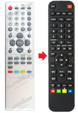 Ersatz Fernbedienung passend für Orion TV32RN10D | TV22PL150D | TV-32LF3