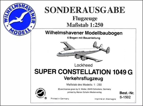 Wilhelmshavener modellbaubogen - wilhelmshavener,