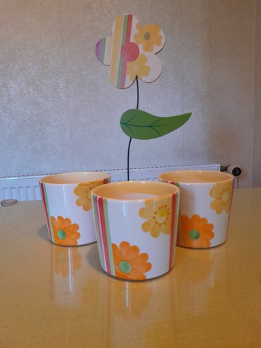 3er set blumentopf - set,