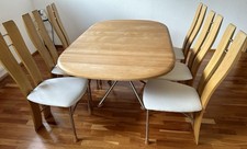 Esszimmertisch mit 6 Stühlen