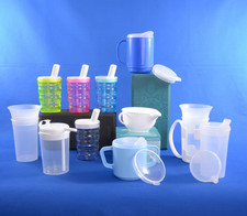 Schnabelbecher Schnabeltasse Trinkhilfe Trinkbecher auslaufsicher Senioren Sundo