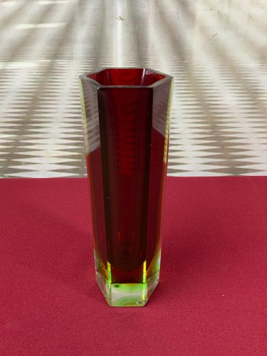Massive hexagonale vase aus - hexagonale,