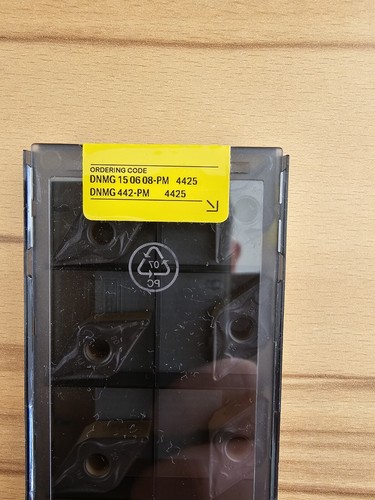 10st wendeschneidplatten dnmg - 10st,