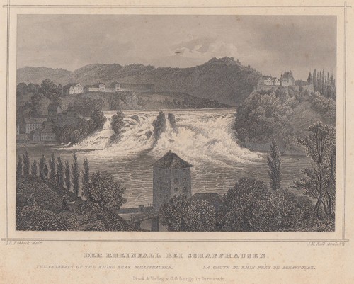 Schaffhausen rheinfall - schaffhausen,