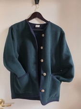 Distler Original Damen Filzjacke Trachten Jacke Trachtenjacke Tanne Grün S/152