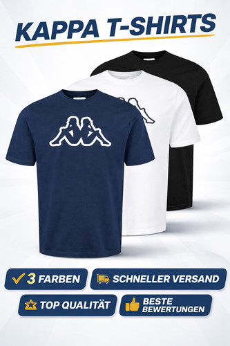 Kappa herren shirt - kappa, 2er