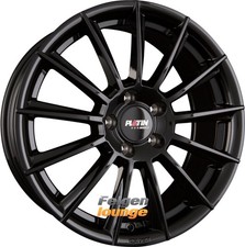 4x PLATIN P 74 Black Shiny