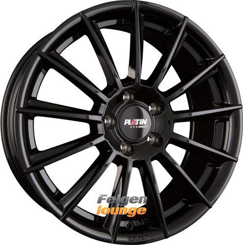Platin black shiny - black,