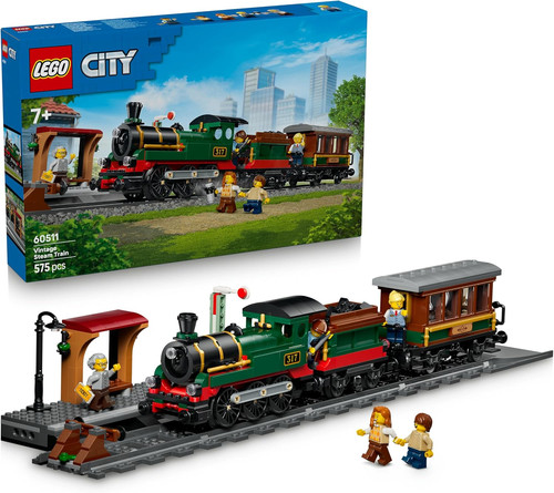 Lego city klassischer dampfzug - lego,