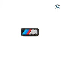 Original BMW M Emblem Schriftzug M Aufkleber Alufelgen Logo selbstklebend NEU