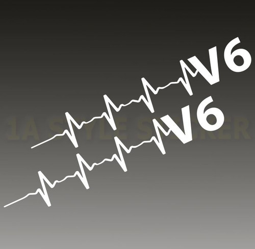Aufkleber pulsschlag v6 - aufkleber,
