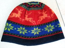 Maas Natur Jaquard Mütze