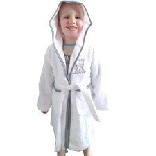 Bieco Kinder Bademantel Zebra