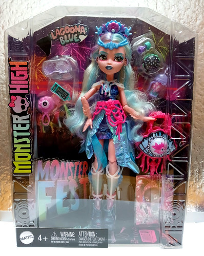 Monster high lagoona - monster, blue