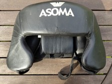 Everlast 4020 Headgear Headguard Vintage Leder Open-face Kopfschutz Asoma