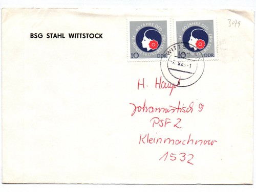 Brief bsg stahl wittstock - stahl,