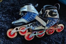 Powerslide 35 Cadomotus Speedskate Schiene Neo 165 + 16 x Matter F1 84a Rollen